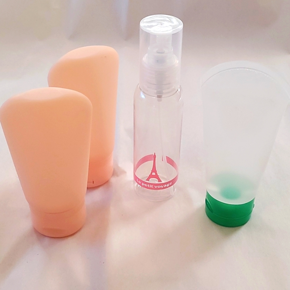 Empty Bottles set of 4